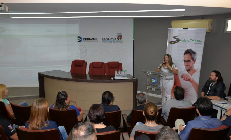 Evento de lançamento da Revista Digital Saúde e Trânsito
