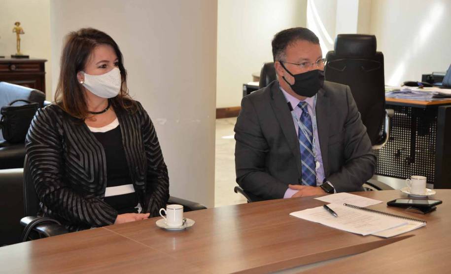 Diretoria do Detran se reúne com representantes do Sindicato dos Despachantes e vice-governador Darci Piana