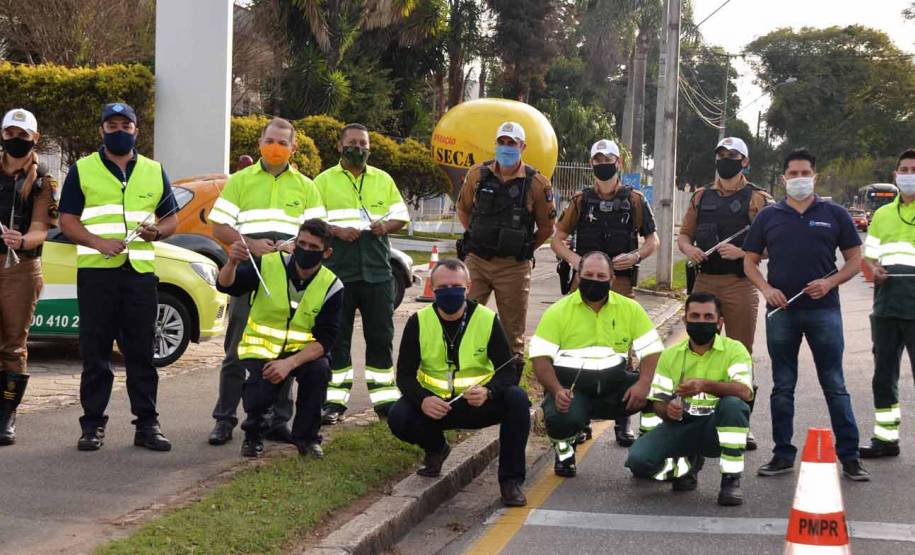 BRTran faz blitz educativa no Dia do Motociclista