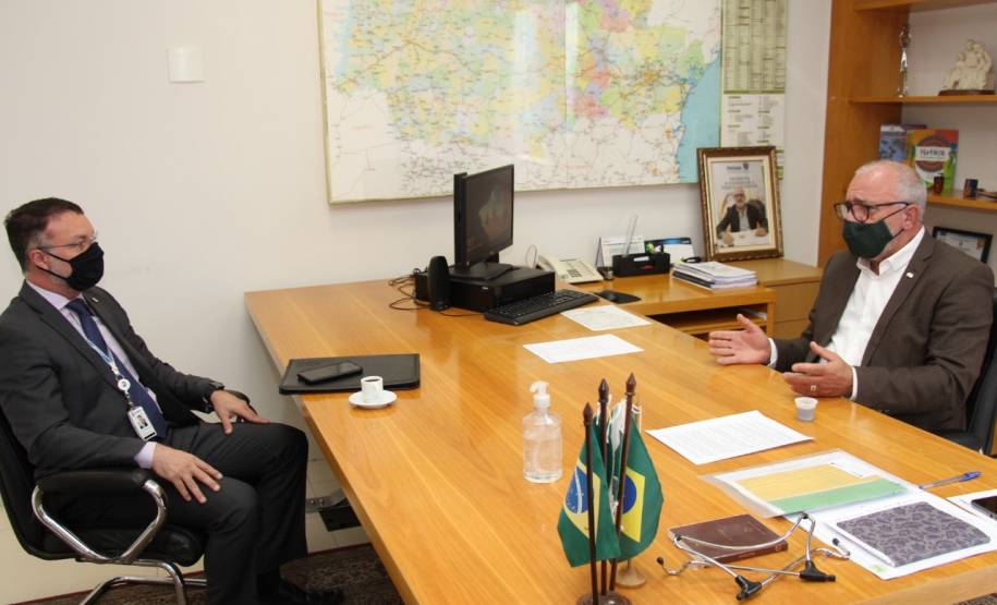 Diretor-geral do Detran-PR fortalece parceria com Polícia Rodoviária Federal