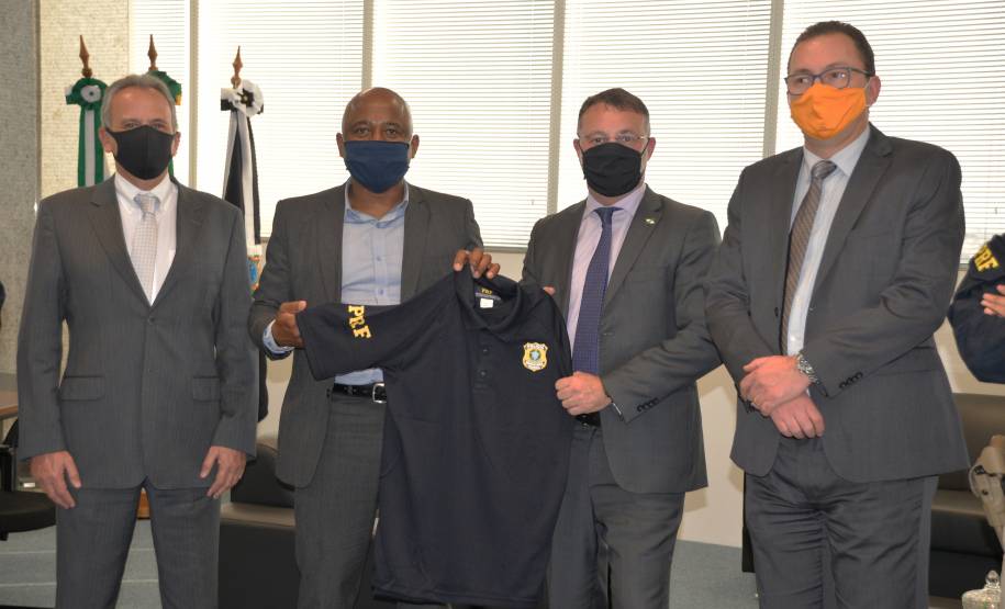 Diretor-geral do Detran-PR fortalece parceria com Polícia Rodoviária Federal