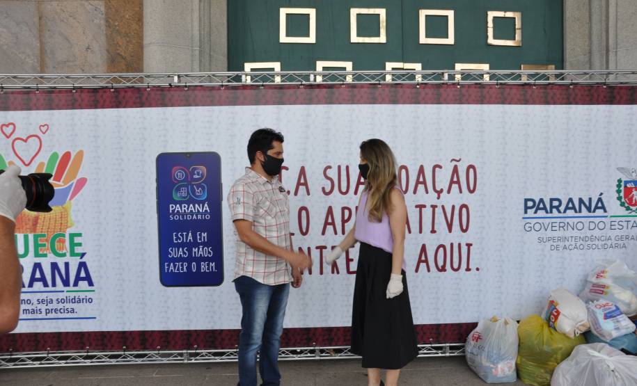 Servidores do Detran-PR se engajam em campanhas de arrecadação promovidas pela primeira-dama do Estado
