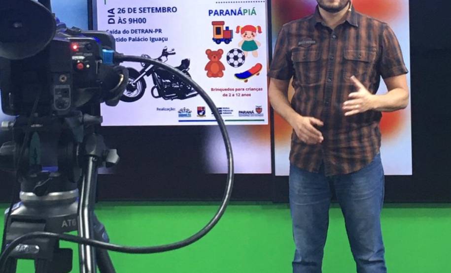 Semana Nacional de Trânsito encerra com ação solidária Paraná Piá