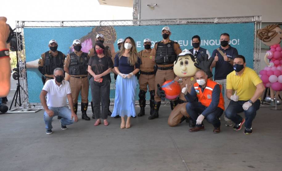 Semana Nacional de Trânsito encerra com ação solidária Paraná Piá