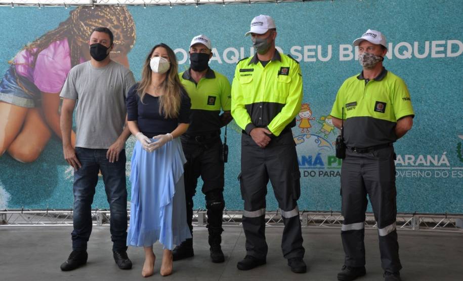 Semana Nacional de Trânsito encerra com ação solidária Paraná Piá