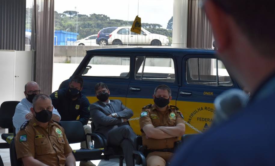 PRF no Paraná inaugura Operação Rodovida com órgãos de trânsito