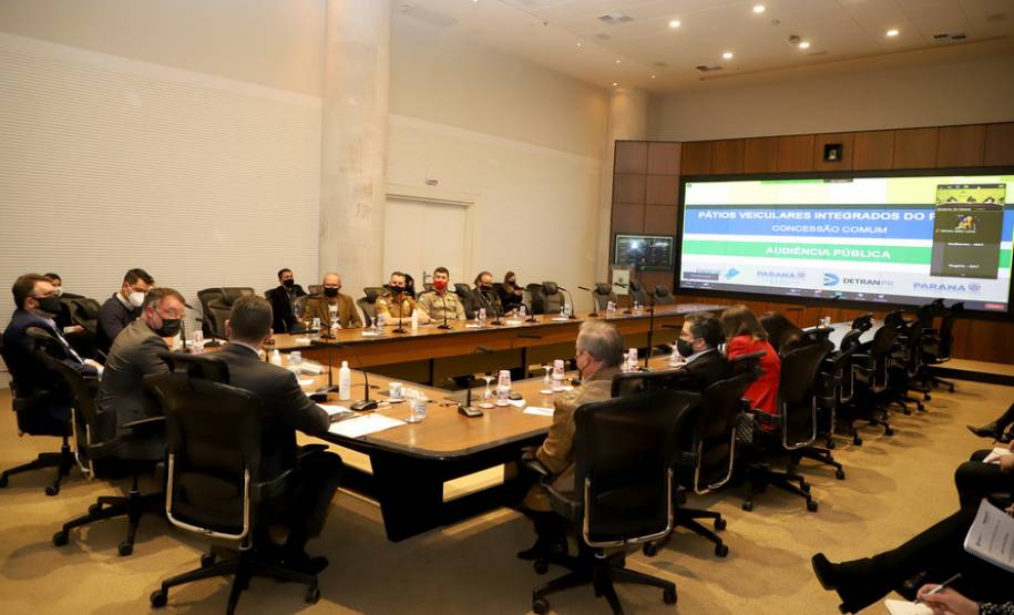 Concessão de pátios veiculares recebe primeiras contribuições em audiência pública
