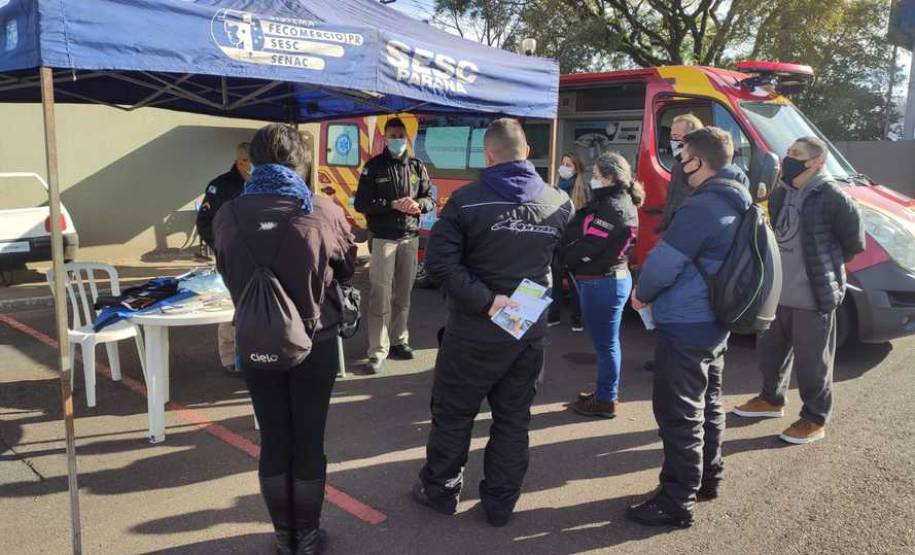 Evento para motociclistas trabalha condução e dicas para evitar acidentes
