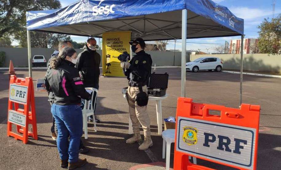 Evento para motociclistas trabalha condução e dicas para evitar acidentes
