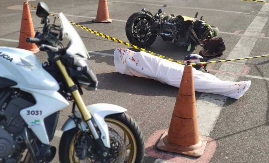 Evento para motociclistas trabalha condução e dicas para evitar acidentes