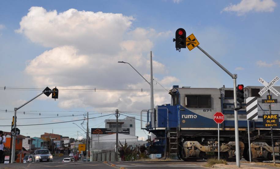 Detran participa de teste com inteligência artificial nos cruzamentos com ferrovias