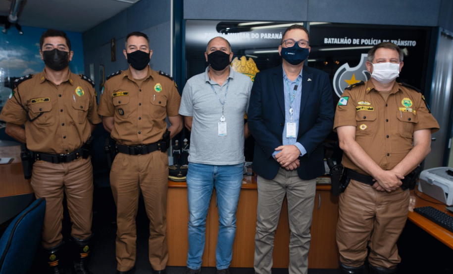 Detran e BPTran alinham estratégias de trabalho e parceria