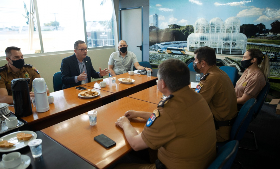 Detran e BPTran alinham estratégias de trabalho e parceria