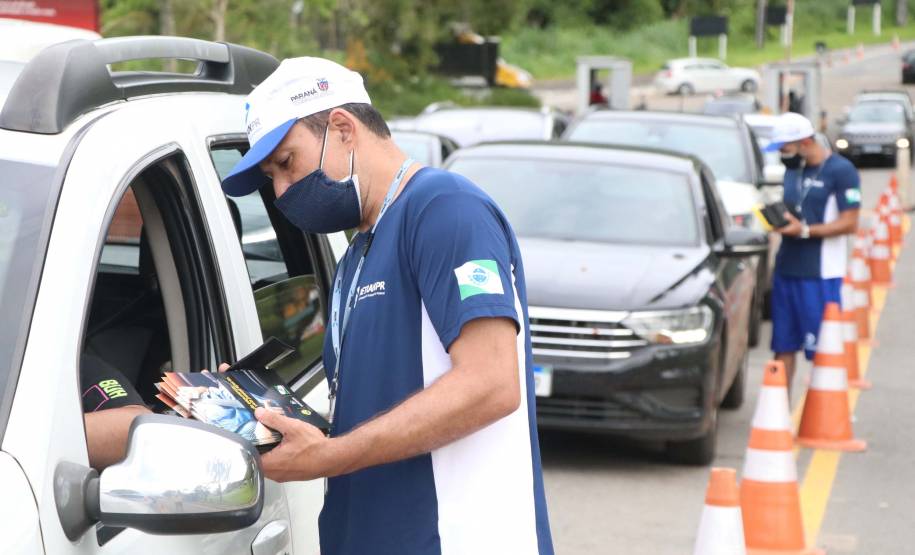Detran e Batalhão de Polícia Rodoviária estimulam educação no trânsito no Litoral