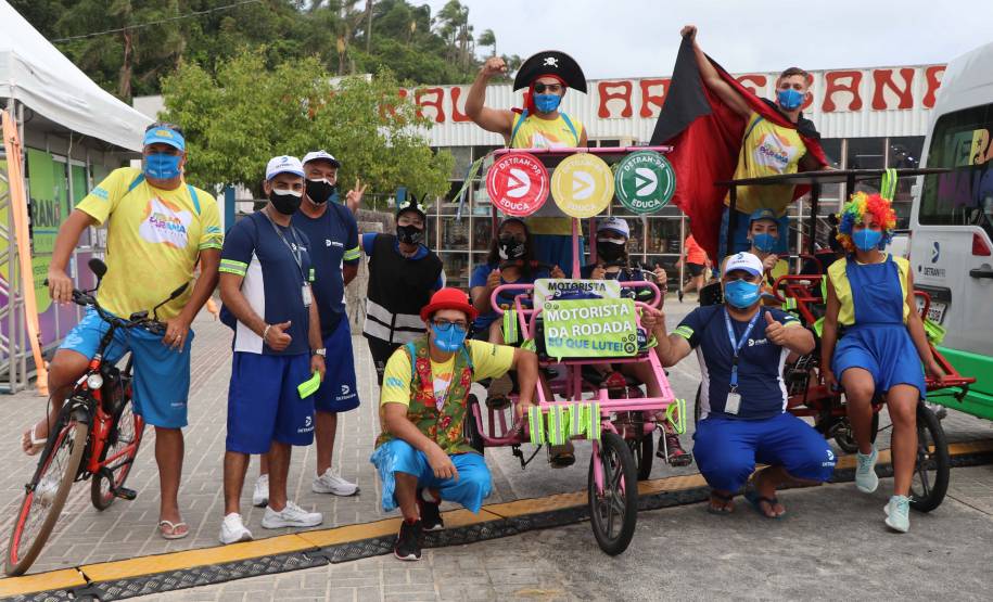 Detran e Batalhão de Polícia Rodoviária estimulam educação no trânsito no Litoral