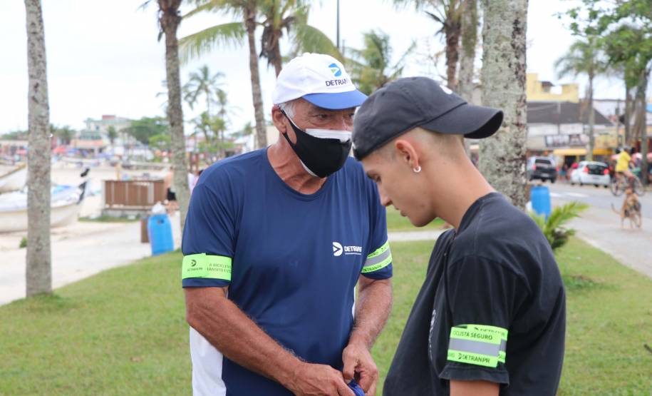 Detran e Batalhão de Polícia Rodoviária estimulam educação no trânsito no Litoral