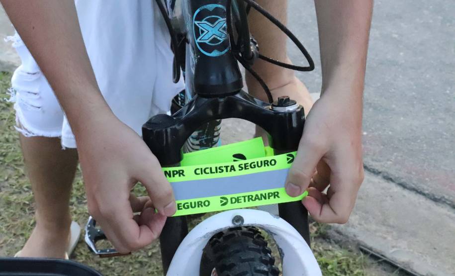 Detran promove campanhas educativas voltadas aos ciclistas no Litoral do Paraná