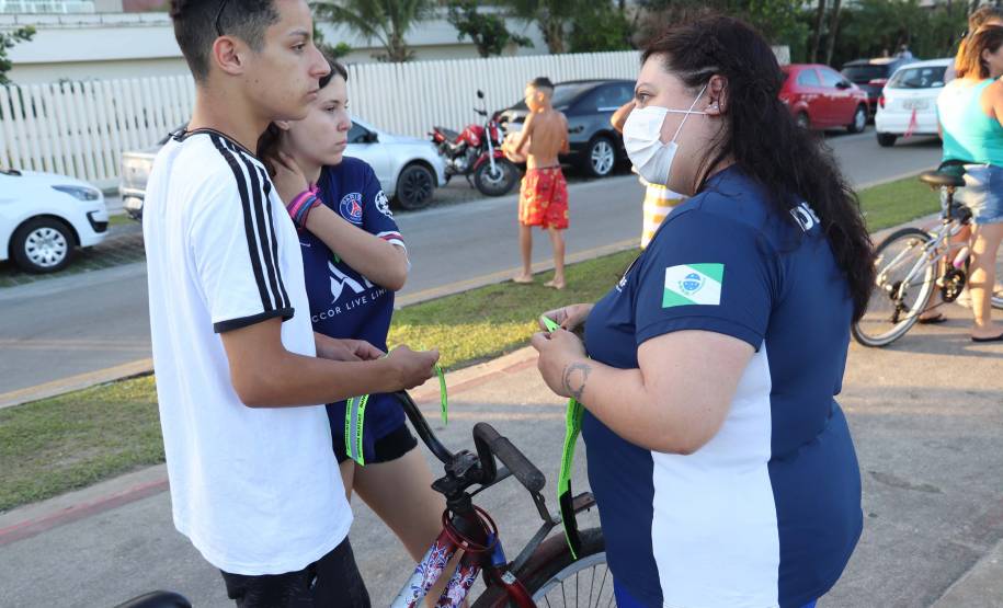 Detran promove campanhas educativas voltadas aos ciclistas no Litoral do Paraná