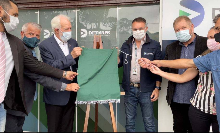 Novo posto avançado do Detran-PR é inaugurado em Campo Magro
