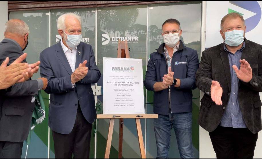 Novo posto avançado do Detran-PR é inaugurado em Campo Magro