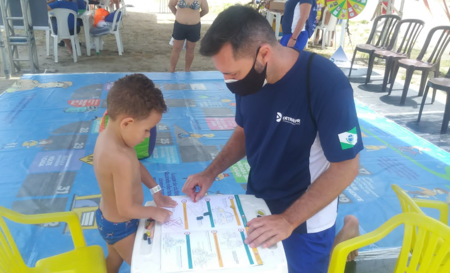 No Litoral, atendimentos do Detran crescem 227% nesta temporada