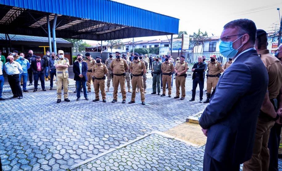 Detran-PR inaugura novas instalações da Assessoria Militar