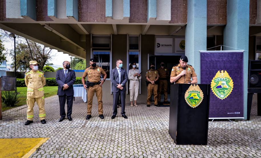 Detran-PR inaugura novas instalações da Assessoria Militar