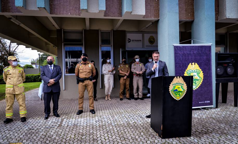 Detran-PR inaugura novas instalações da Assessoria Militar