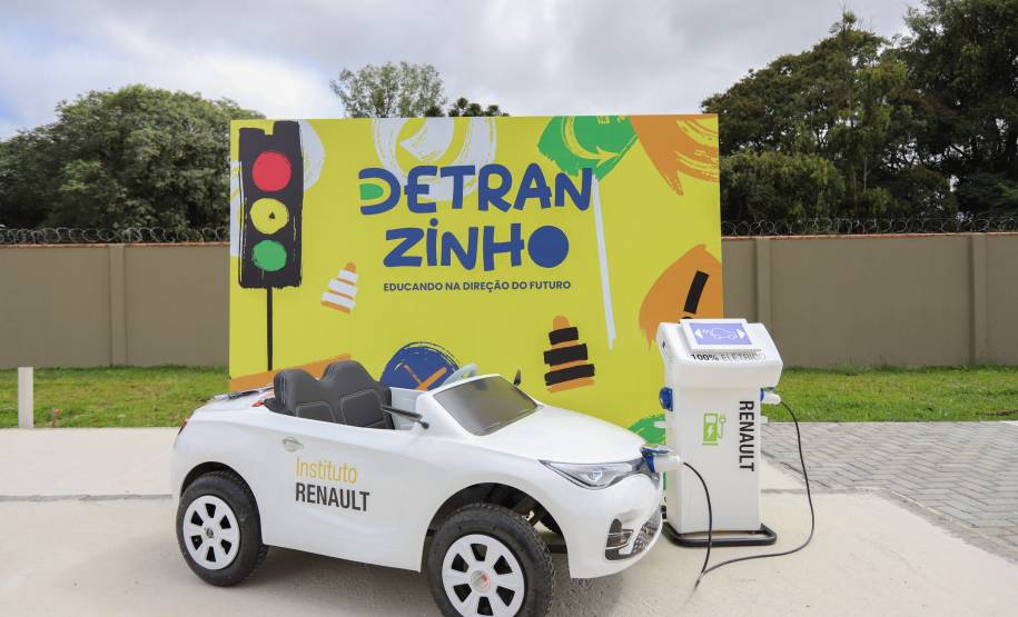 Governador inaugura Detranzinho, minicidade voltada à educação no trânsito para crianças