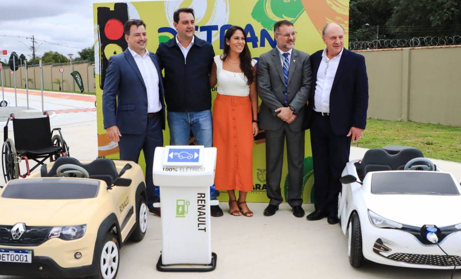 Governador inaugura Detranzinho, minicidade voltada à educação no trânsito para crianças
