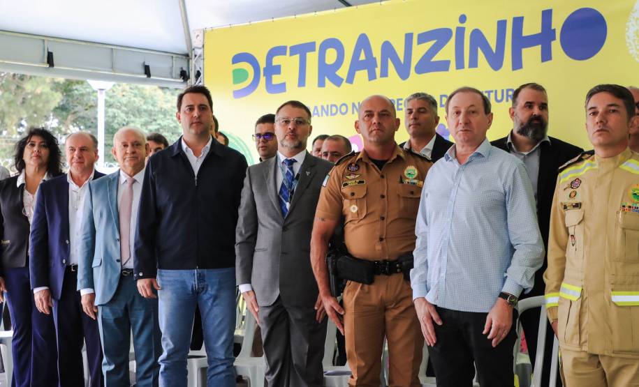 Governador inaugura Detranzinho, minicidade voltada à educação no trânsito para crianças