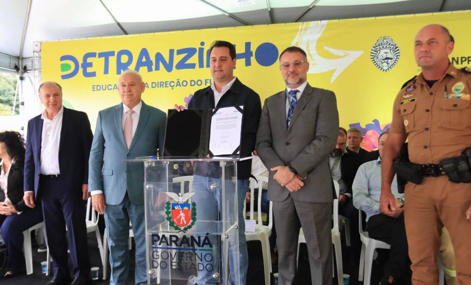 Governador inaugura Detranzinho, minicidade voltada à educação no trânsito para crianças