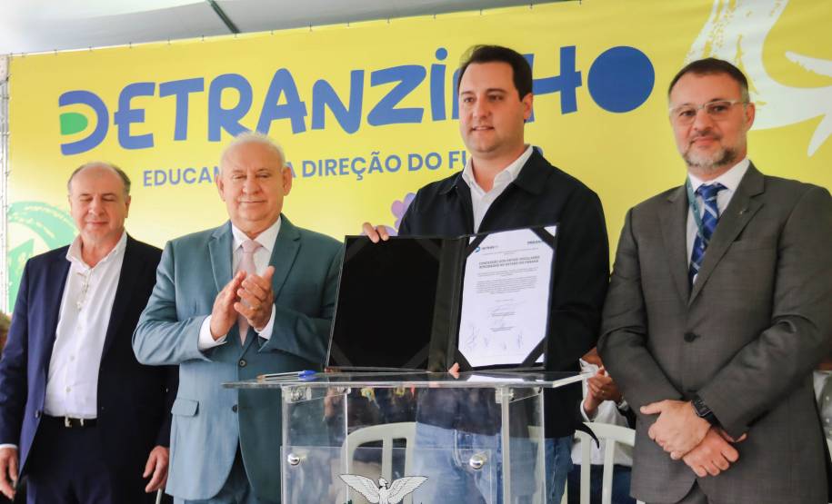 Governador inaugura Detranzinho, minicidade voltada à educação no trânsito para crianças
