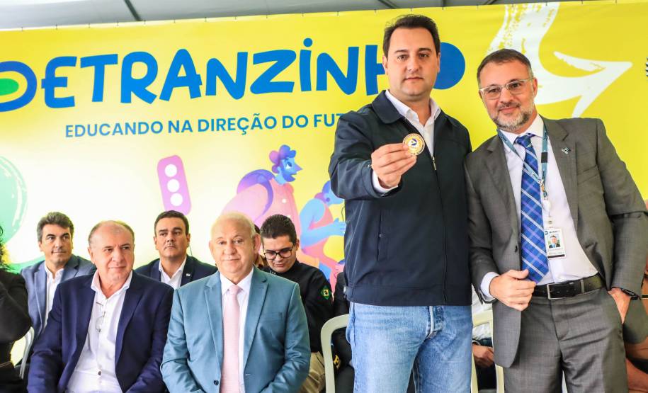 Governador inaugura Detranzinho, minicidade voltada à educação no trânsito para crianças