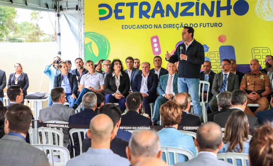 Governador inaugura Detranzinho, minicidade voltada à educação no trânsito para crianças