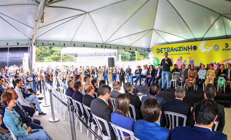 Governador inaugura Detranzinho, minicidade voltada à educação no trânsito para crianças