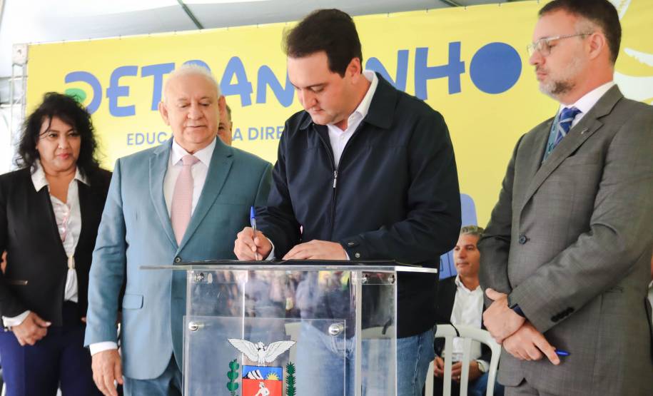 Governador inaugura Detranzinho, minicidade voltada à educação no trânsito para crianças