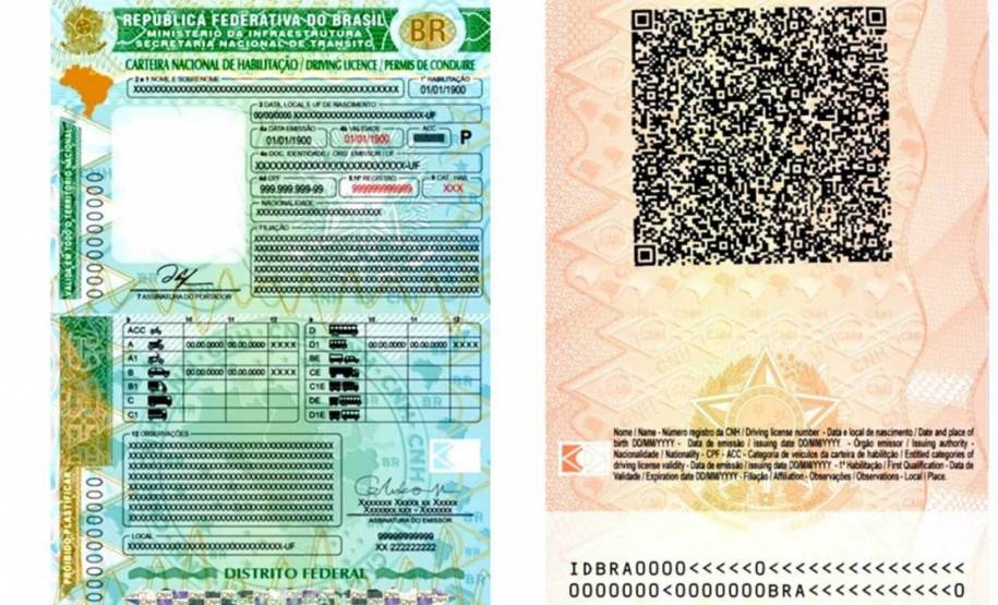 Nova CNH e placa preta de colecionadores passam a ser emitidas nesta quarta-feira