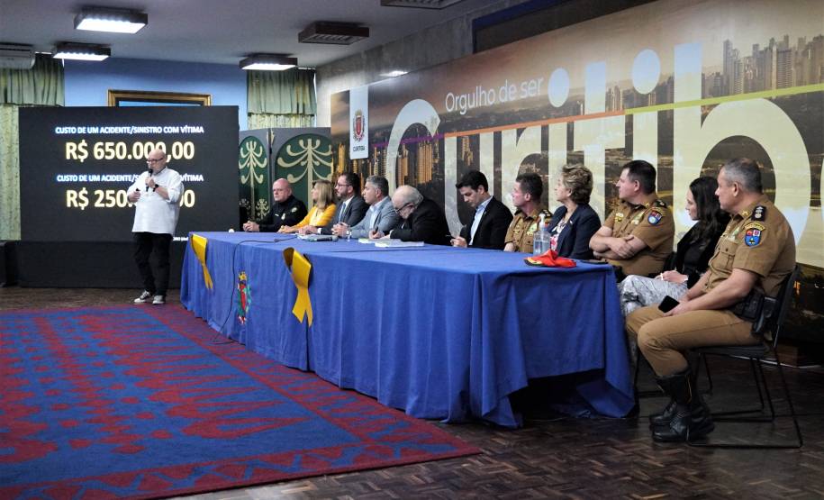 Estado participa da abertura da campanha Maio Amarelo da Capital