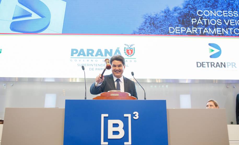 Segunda etapa da concessão dos pátios veiculares define empresas com melhores descontos