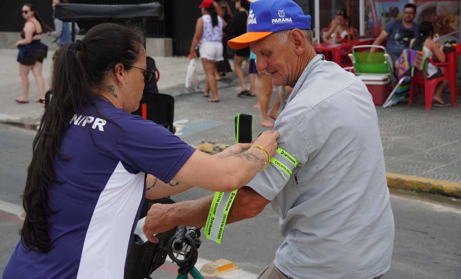 Com brincadeiras e blitz educativas, Detran-PR reforça cuidados no trânsito no Litoral