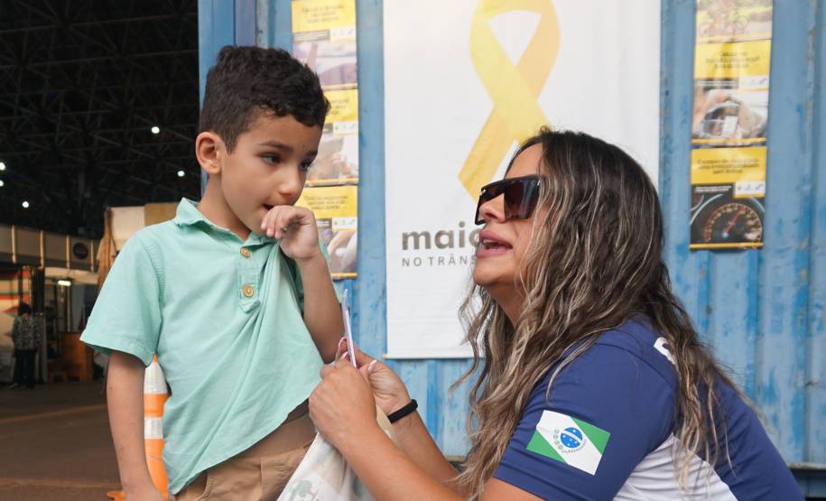 Maio Amarelo: Detran-PR leva ações de educação para o trânsito à Expoingá 2023