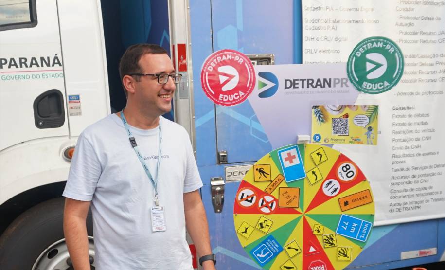 Maio Amarelo: Detran-PR leva ações de educação para o trânsito à Expoingá 2023