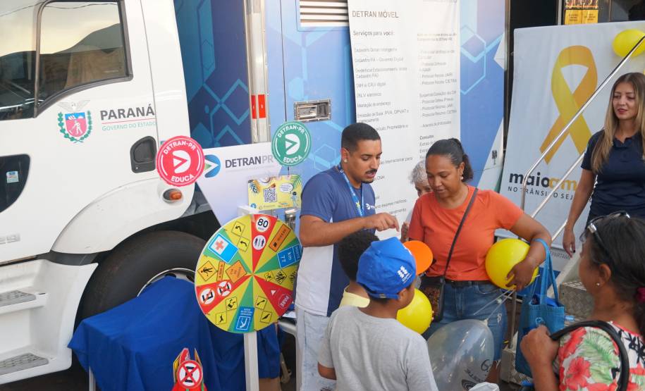 Maio Amarelo: Detran-PR leva ações de educação para o trânsito à Expoingá 2023