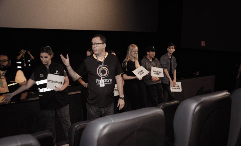 Adolescentes da Rede Estadual de Ensino participam de Projeto de Educação no Trânsito do Detran-PR