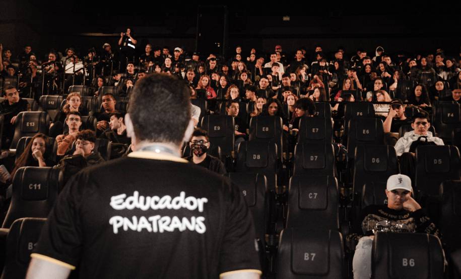 Adolescentes da Rede Estadual de Ensino participam de Projeto de Educação no Trânsito do Detran-PR
