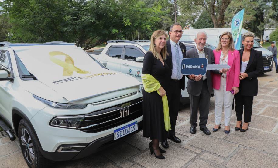 Paraná lança campanha Maio Amarelo com ações educativas e entrega de veículos ao Detran