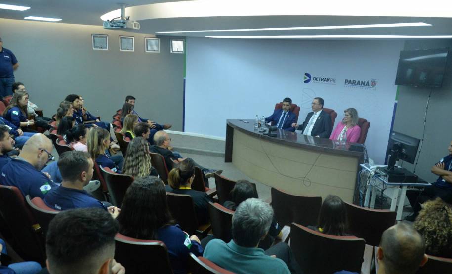 Secretário Nacional de Trânsito conhece ações promovidas no Paraná durante o Maio Amarelo