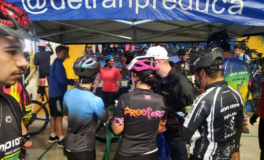 Detran-PR participa do 1° Festival Pedala Paraná evento alusivo ao Dia Mundial da Bicicleta