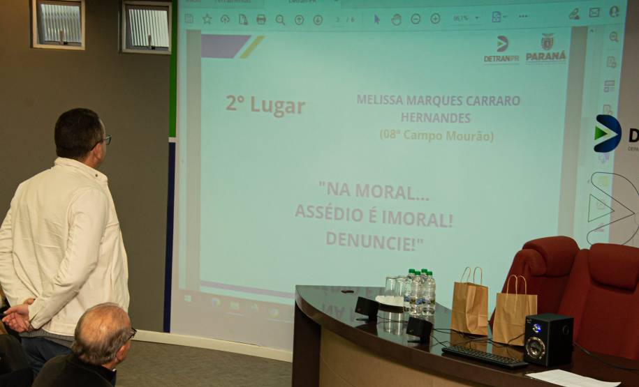 Detran-PR e CGE unidos no combate ao assédio nas instituições